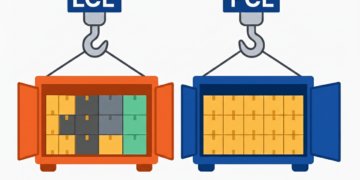 Diferença entre LCL e FCL: Como escolher o tipo de embarque mais estratégico